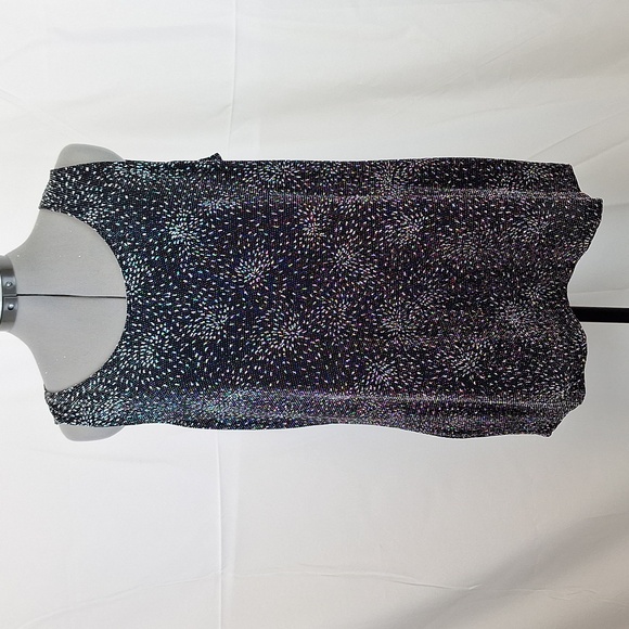 MSK Women Metallic Jacket with Matching Tank Size 1X - Picture 3 of 8